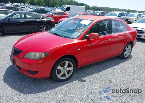 2006 Mazda Mazda3 I from USA, damaged, VIN JM1BK32F861409503